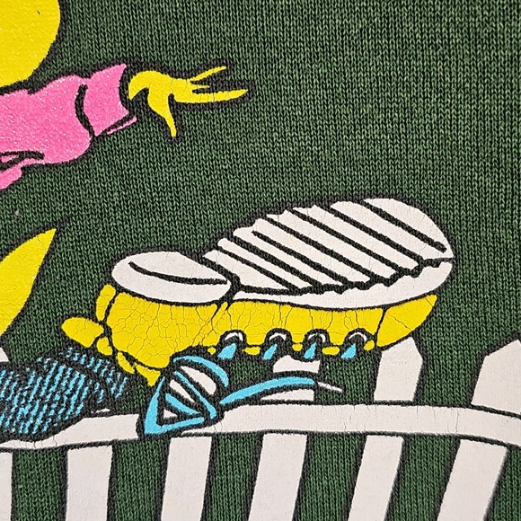 Vintage 1997 Looney Tunes Warner Brothers Tweety Bird XL Sweatshirt Unisex - Picture 7 of 13